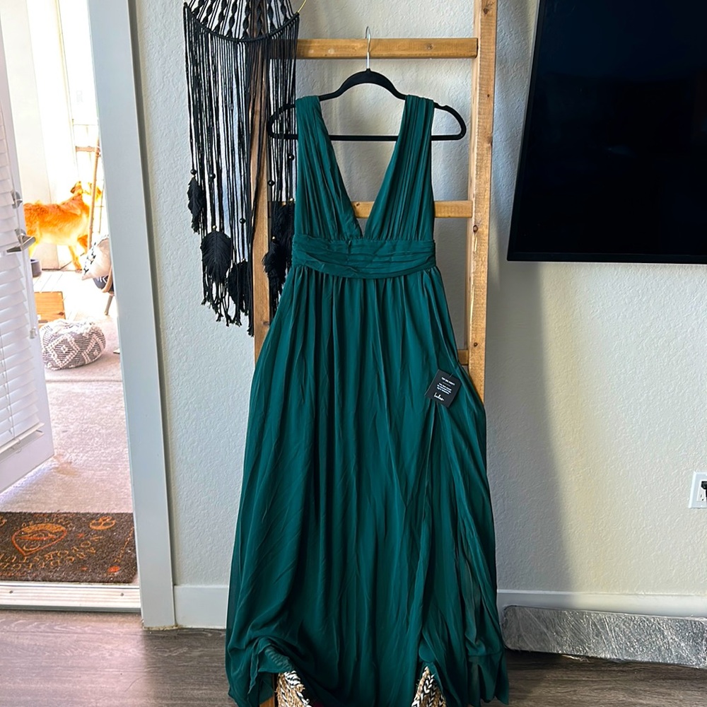 Lulu’s Green Formal Dress